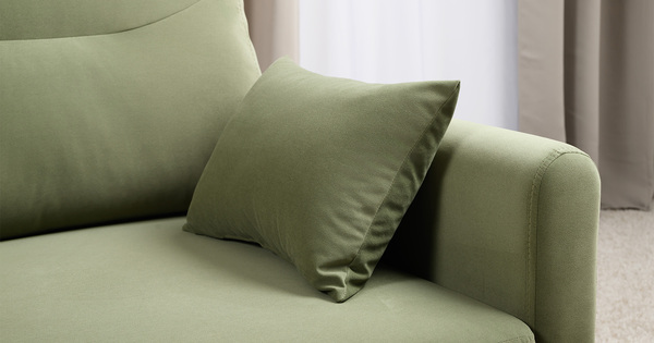 Диван-кровать прямой Барселона ТД 672 велюр Diagonal 694 оливковый