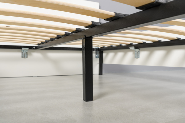 Кровать Эйр 11.46.01 с ортопедическим основанием, белый РЕ шагрень, спальное место 120 х 200