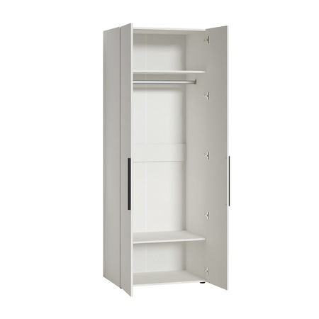Шкаф для одежды Эйр 13.341 белый PE шагрень