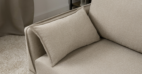 Диван-кровать прямой Макс ТД 286 жаккард Анри 04 бежевый