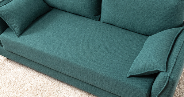 Диван-кровать прямой Макс ТД 287 жаккард Анри 19 изумрудный