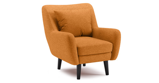 Кресло для отдыха Шон ТК 272 велюр Romeo 05 оранжевый